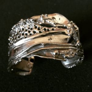 Bracelet manchette bronze