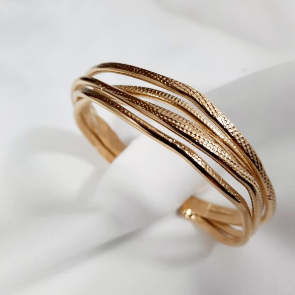 bracelet bronze doré